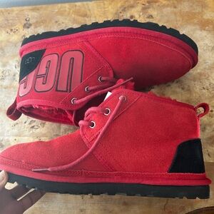 UGG Red Suede Boots